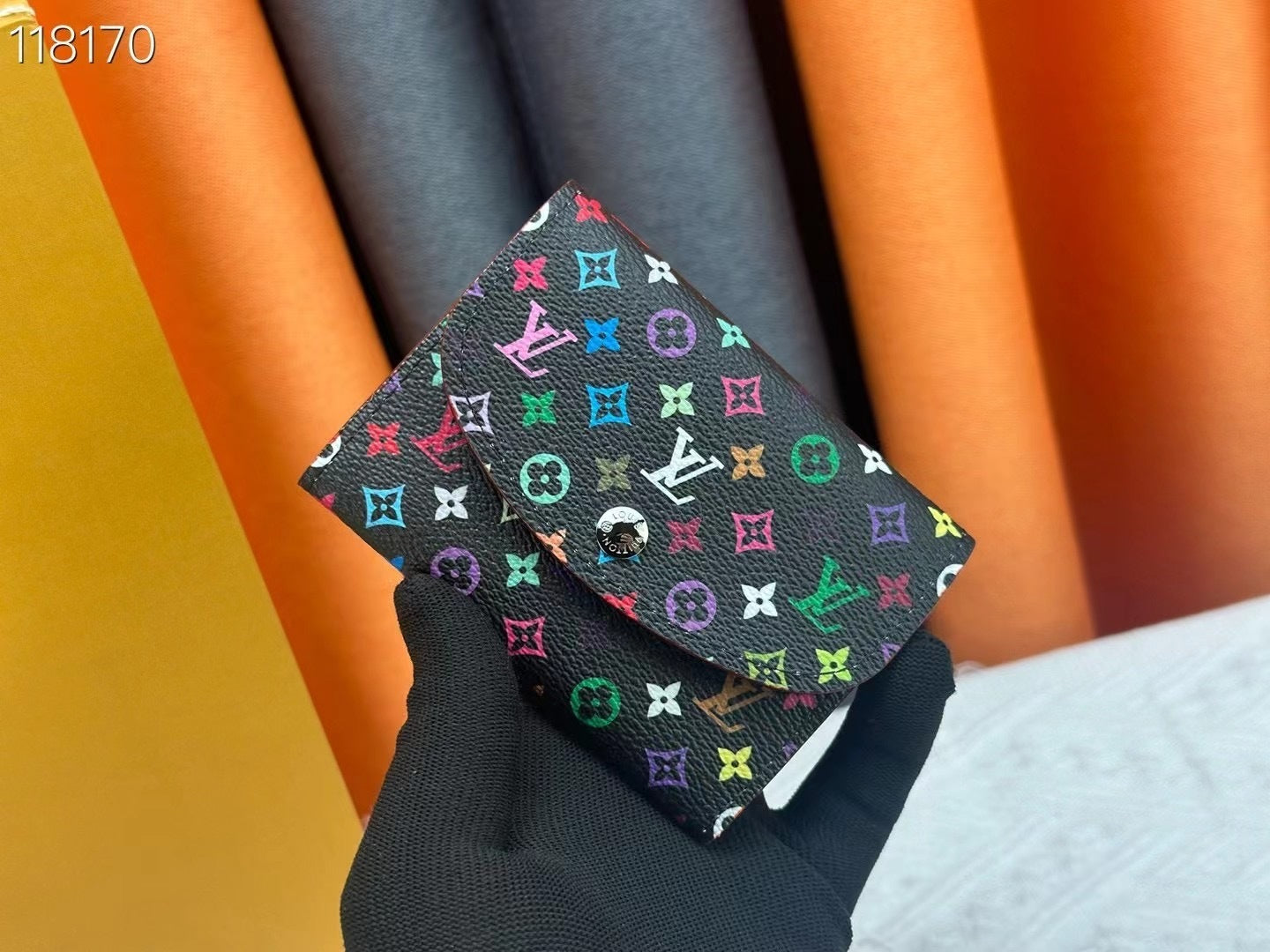 Monogram Canvas & Leather Rosalie Coin Purse for Women