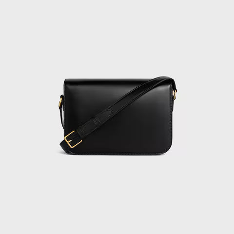 CLASSIQUE TRIOMPHE BAG IN shiny calfskin