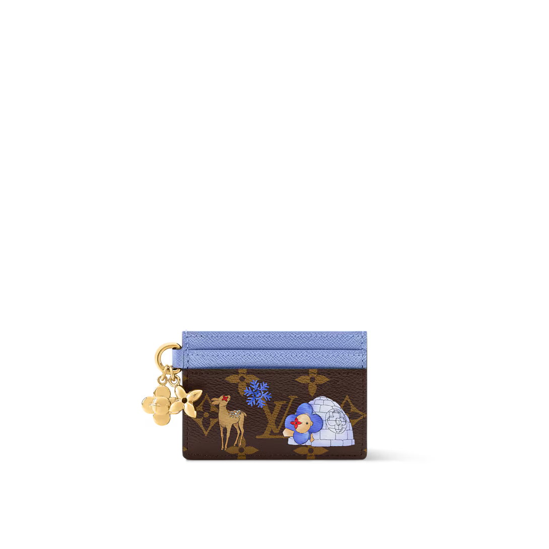 LV Charms Card Holder With Box