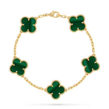 Vintage Alhambra bracelet, 5 motifs