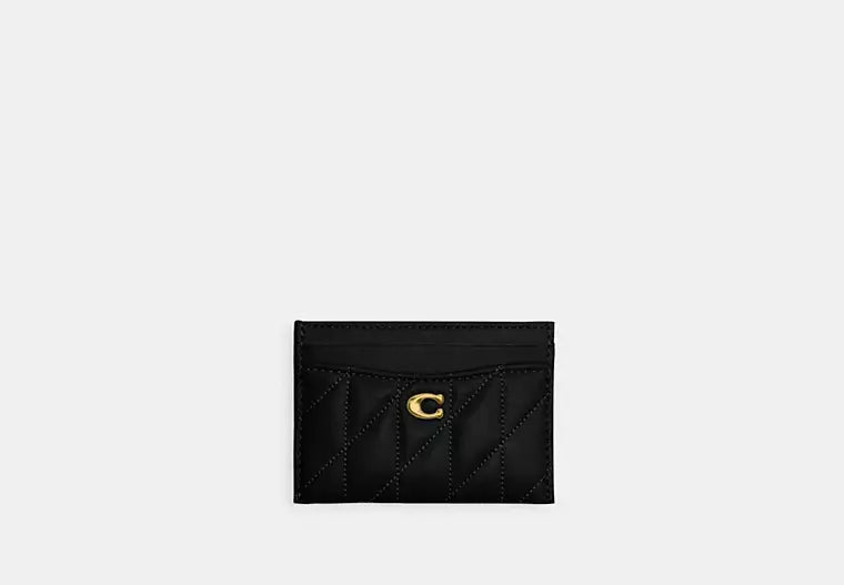 Essential Card Case With Pillow Quilting