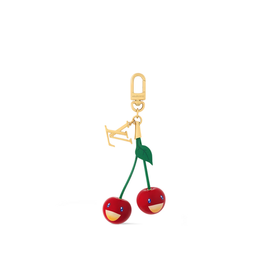 LV x TM Cerise Bag Charm With Box