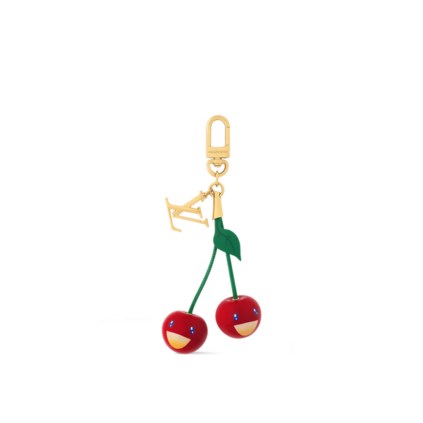 LV x TM Cerise Bag Charm With Box