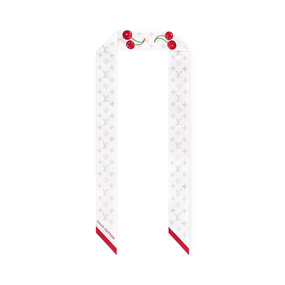 LV x TM Monogram Cerise Bandeau With Box