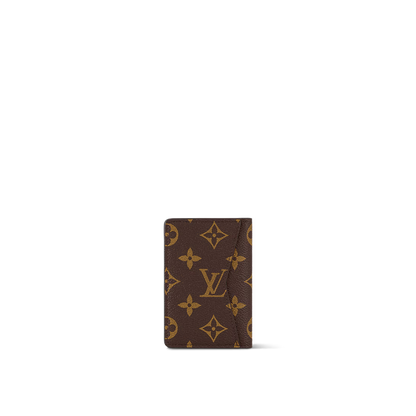 LV Pocket Organizer Monogram With Box