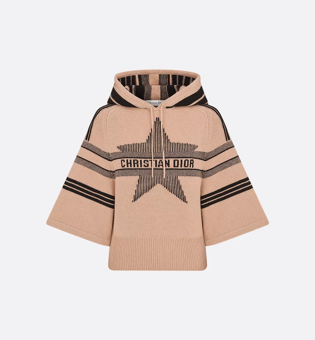CDAlps Three-Quarter Sleeve Hooded Sweater