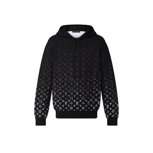 lv monogram gradient hoodie